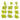 Gang Green Dead Center® Round Glue Tabs