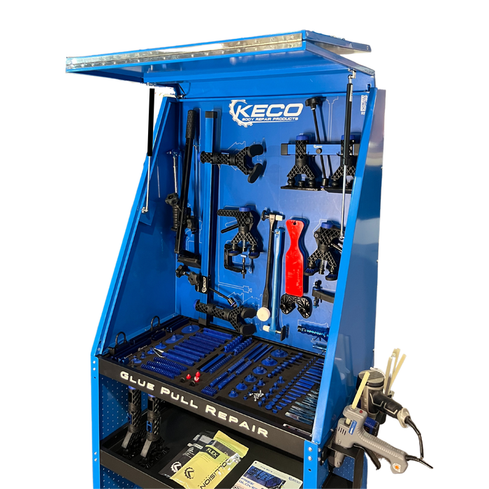 KECO L2E Glue Pull Repair Collision System with Locking Top