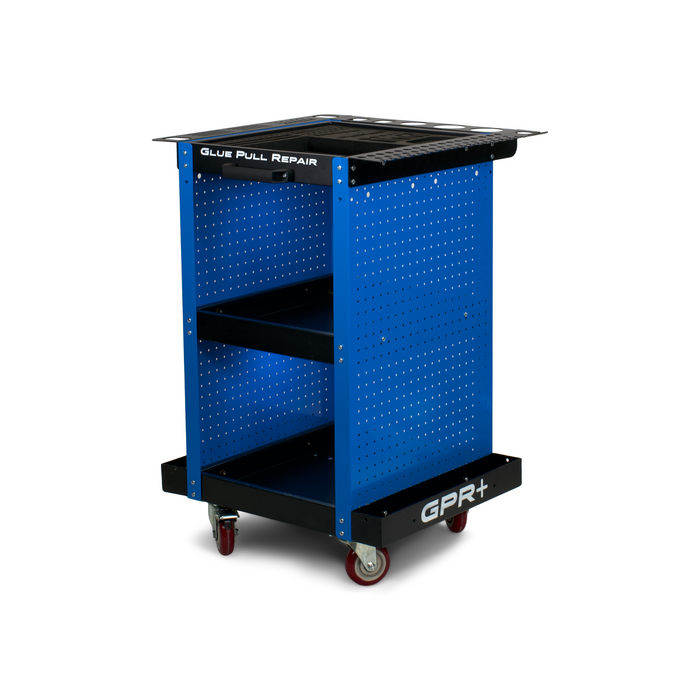 KECO 18" GPR+ Mobile Cart with Tool Holders and Swivel Casters