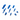 KECO Intermediate Blue Smooth Crease Tabs - Keco Tabs UK