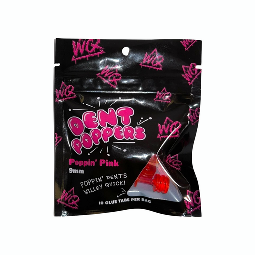 9mm 'Poppin' Pink' Dent Poppers Tabs