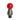 Dentcraft 6/16" (3/8" Working) Red Hard PVC Interchangeable Round Tip