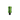 Edgy 3/4" Green Aluminum Tip Extension