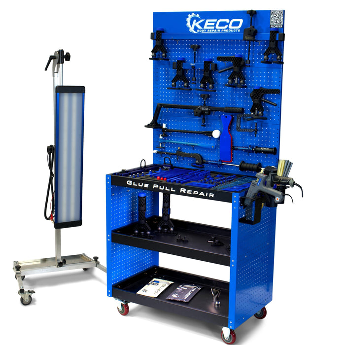 KECO L2E Glue Pull Repair Collision System with Locking Top