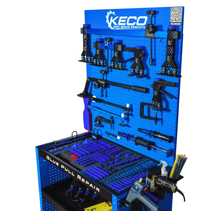 KECO L2E Glue Pull Repair Collision System with Locking Top