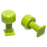 Gang Green 9 mm Smooth Square Glue Tabs (10 Pack)