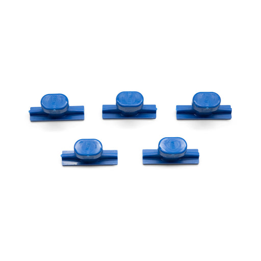 KECO 38 mm Blue Smooth Skinny Crease Glue Tabs (5 Pack)