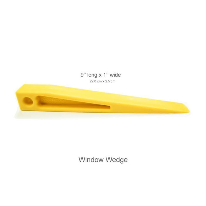 Dentcraft 9 x 1" Yellow Window Wedge
