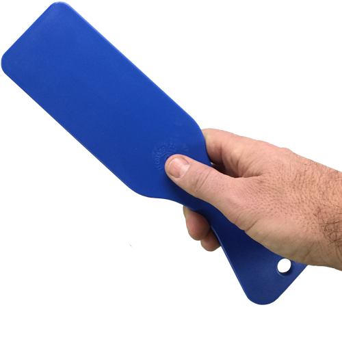 KECO Blue Rigid Crown Slapper Plastic Body Spoon — Keco Tabs UK