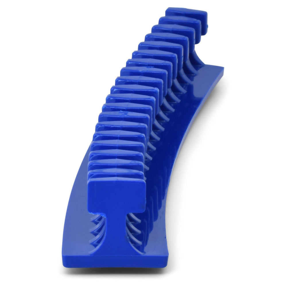 Centipede® Curved 25 x 150 mm Blue Flexible Crease Glue Tab