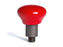 Dentcraft Red Hard PVC Interchangeable Mushroom Tip